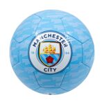 Manchester City FC Football Flag All Over - Size 5 (124615)