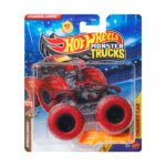 Mattel Hot Wheels: Monster Trucks Crashing Canine - Stripes Earnes Vehicle (JHY68)
