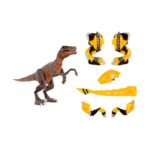 MGA Disney: Armorsaurs - Yellow Raptor Armor-Up Dinosaur (552284)