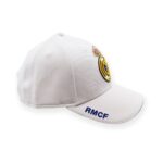 Real Madrid CF Official Cap – White Classic Cap – Size U (RM3GO3)